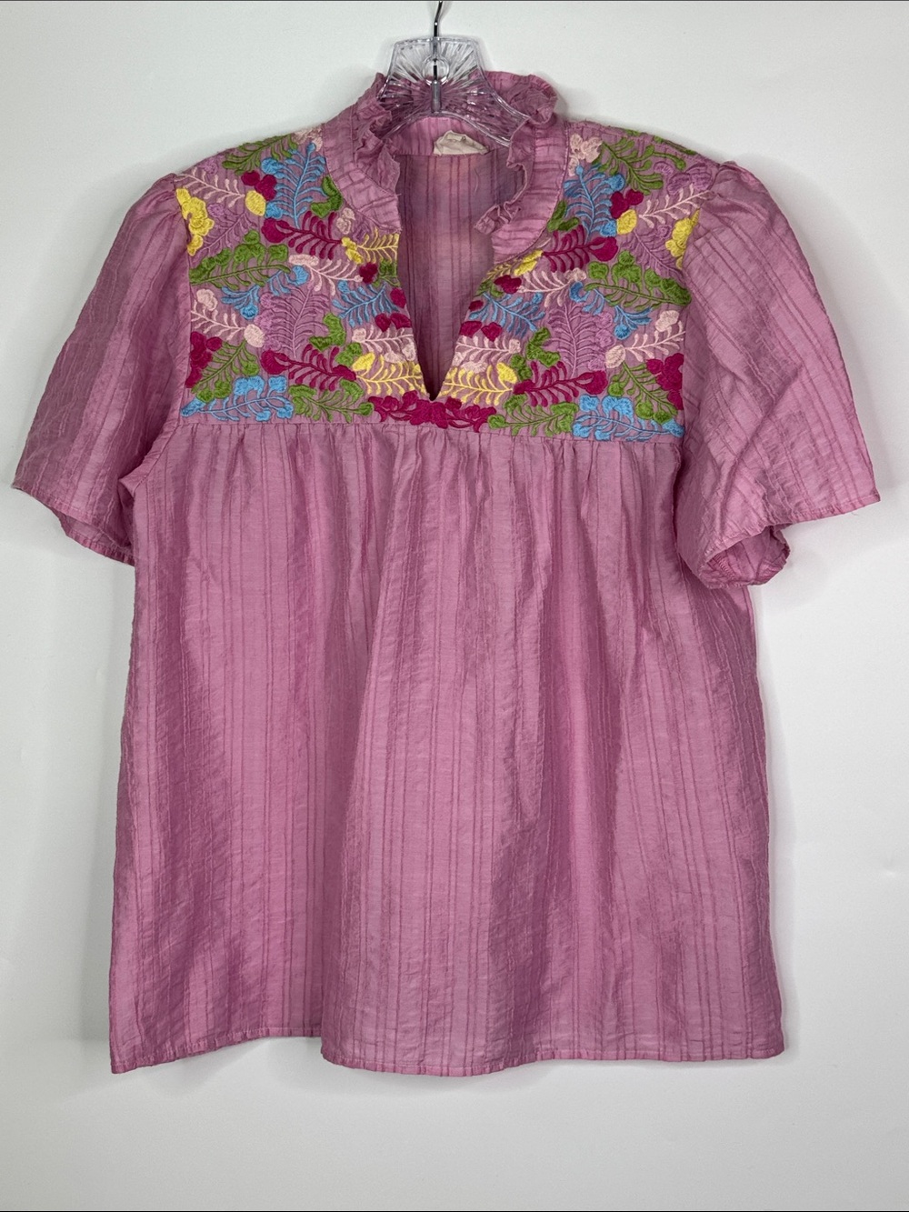 Layerz Clothing Reece Top Bubblegum Pink Size Small